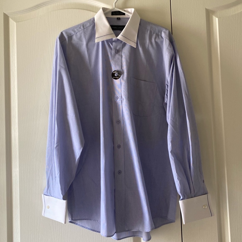 NWOT Gianco Polo Dress Shirt